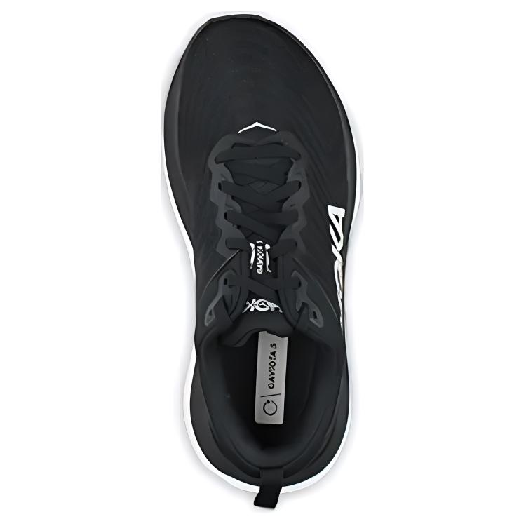 HOKA Gaviota 5 2E Breed Zwart Wit Heren Sneakers 1134234-BWHT
