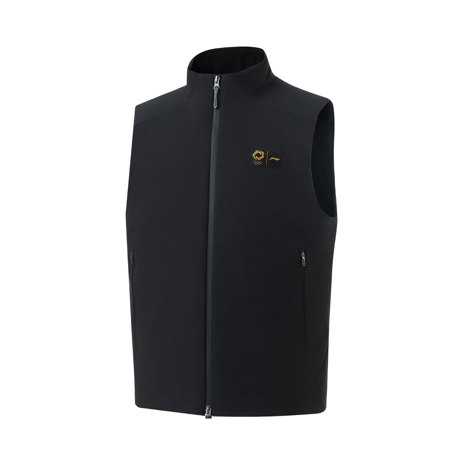 Li Ning Gold Logo Collection Down Vest Men s AMRV109-2 L