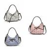 Polka Dot Bow Shoulder Bag Y2K Hobo Bag Vintage Underarm Bag  Ladies