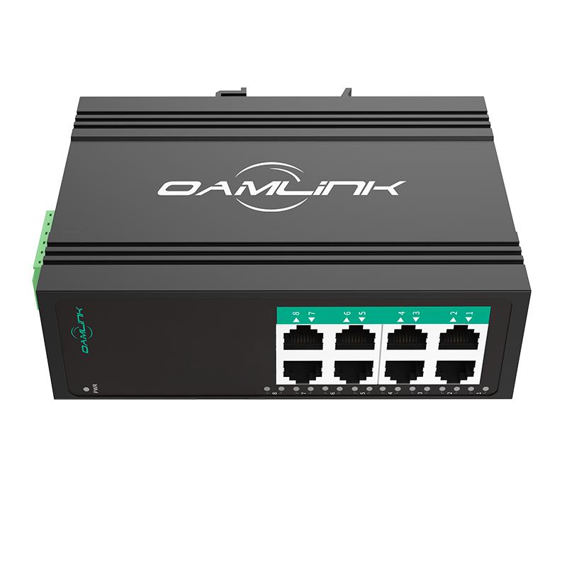 OAMLink Industrial Non-Managed Ethernet Switch