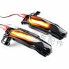 Jeep Grand Cherokee 11-20 Flowing Yellow Rearview Mirror Turn Signal Light