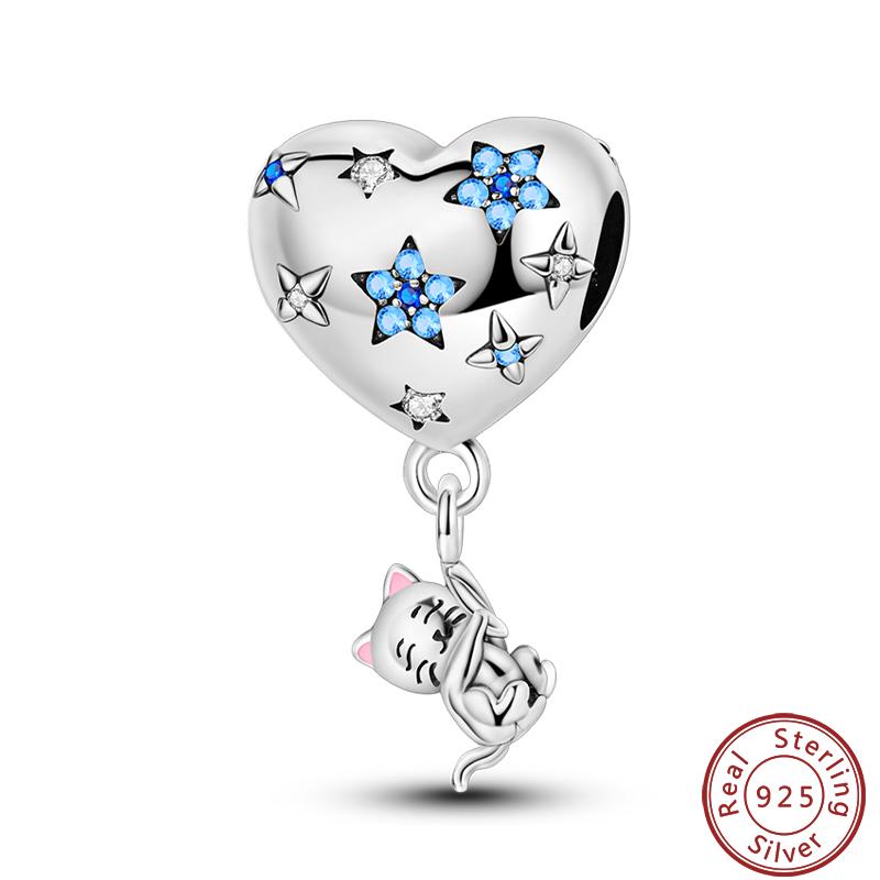 Air Balloon Series Copper Rocket Colorful Cute Romantic Charms Beads 3Mm Diy Fine Jewelry Making