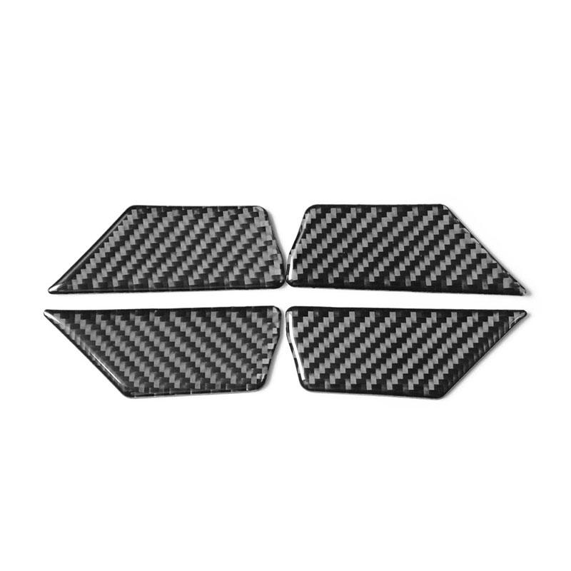 Black Car Interior Decoration Protection Carbon Fiber Sticker For Volkswagen VW Golf 7 MK 72014-2019 Auto Styling Accessories