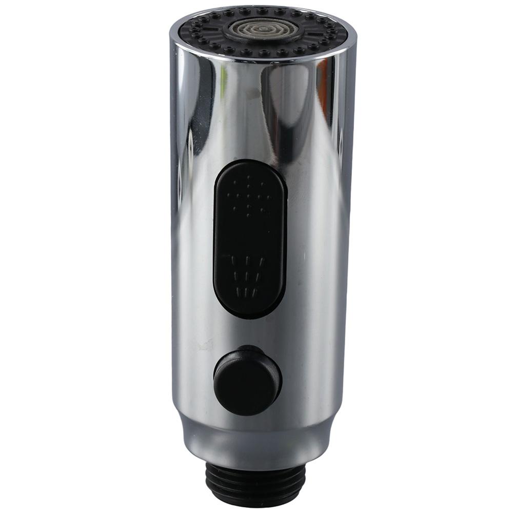 Nozzle Faucet Head  3 Function Chrome Finish Replacement for Moen,Delta Kitchen