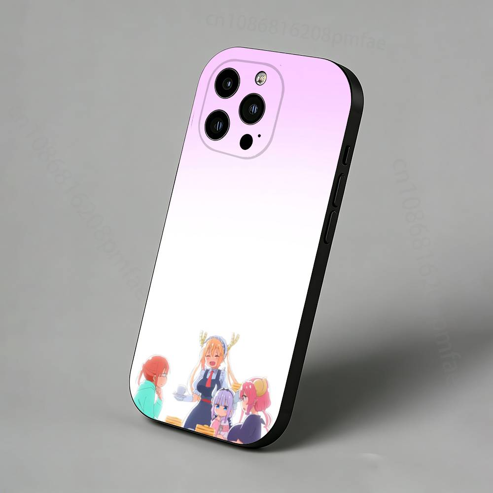 

Тонкий задний чехол для телефона Miss Kobayashi D-Dragon Maid для iPhone 17,16,15,14,13,12,11 Pro,Max,Plus,X,XS,XR,SE,Mini Защитная крышка iPhone15