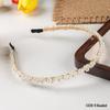 Women's French Retro High-End Pearl Headband: Versatile Hair Accessory for Styling and Face Washing