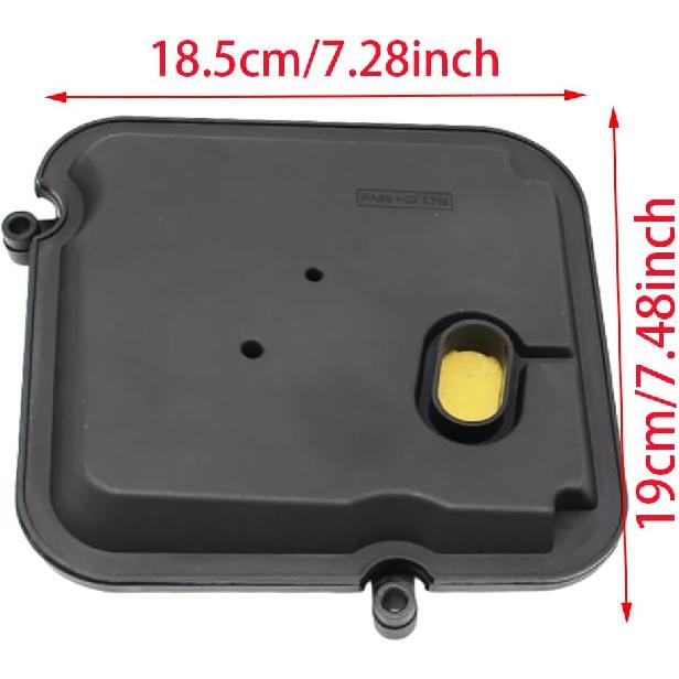 Riloer Transmission Filter Oil Pan Gasket Kit, 2004-2010 Compatible with Chrysler 300, OE: 52852913AB