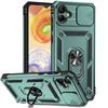 For Samsung Galaxy A04 Case Samsung Galaxy A04 A14 A24 A34 A54 5G Slide Camera Len Phone Cover Shockproof Stand PC Silicon Cover