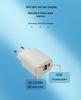 30W Black UK A+C Fast Charger, CE & FCC Certified, High-Efficiency Charging