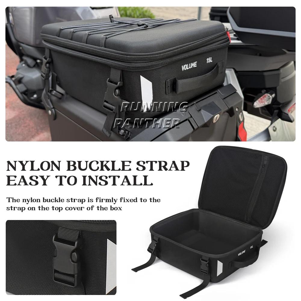 For BMW R1300GS Adventure 2024- Motorcycle Accessories Trunk Top Bag Side Box Top Bag Storage Bag Waterproof And High-capacity