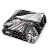 Anime Berserk Soft Blankets  Child Plush Throw Blanket Funny Couch Bed Flannel Bedspread Sofa Bed Cover