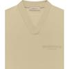 Fear of God Essentials SS23 Pullover V Neck Vest Sand Women Tops Off-White FOG-SS23-116