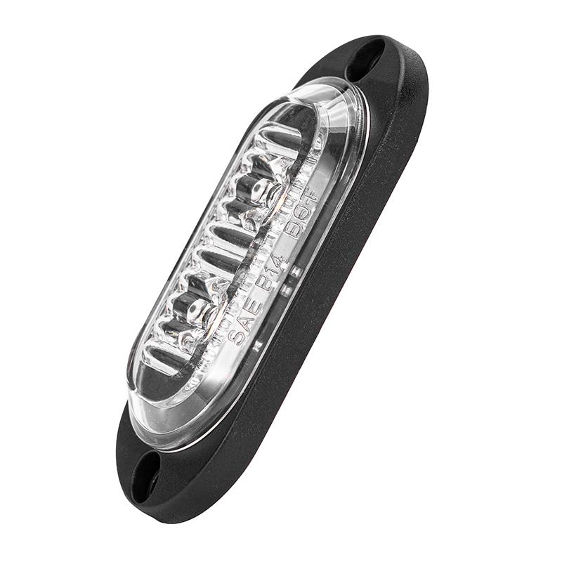 2 Stück 12V 24V LKW Positionsleuchten Auto Seitenmarkierungsleuchten LED Signalleuchte Anhängerleuchten Blinker Rückleuchten Autozubehör