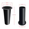 2PCS Speaker Port Tube Bass Vent Ventilation Connector Quality Plastic Bass Reflex Tube for DIY Speaker Project Upgrades