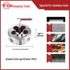 Tiangong Alloy Steel Round Die Thread Tap & Wrench Set M3-M12