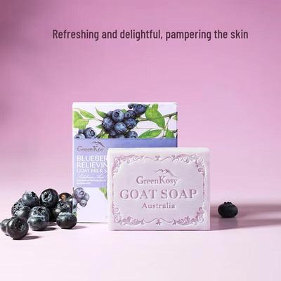 Green Valley Blueberry Goat Milk Bar Soap