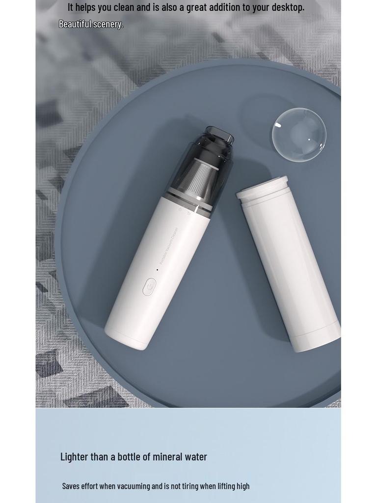 Portable Handheld Wireless Car Vacuum Cleaner with Powerful Suction