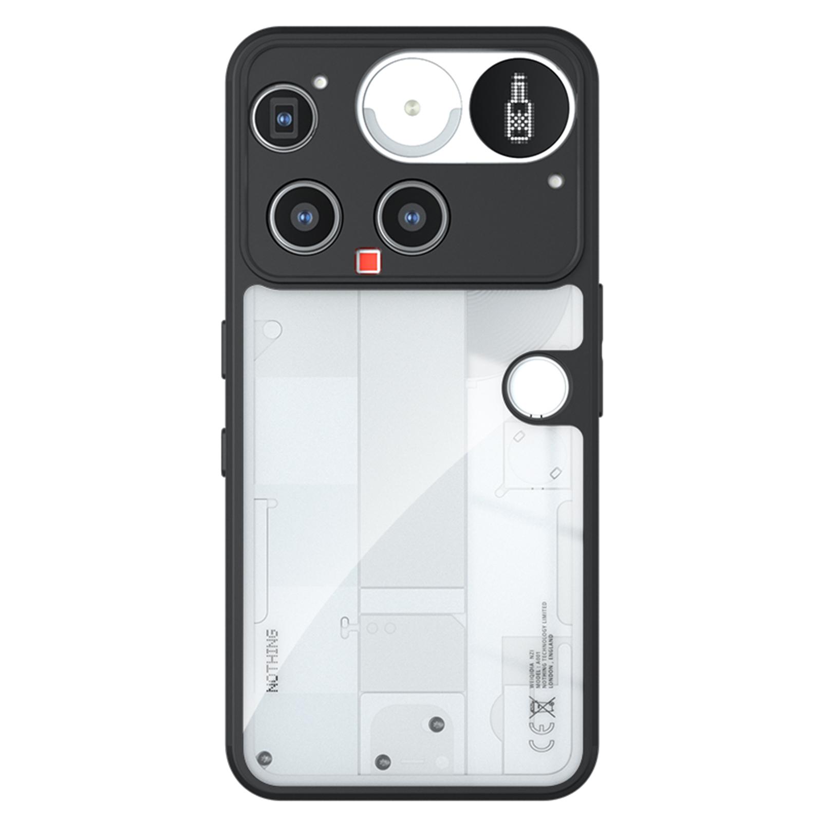 

Ні за що Телефон (3) Чохол 5G TPU+PC Протиударний Прозорий Чохол для Телефону A