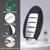 Smart Fernbedienung Keyless Entry Autoschlüsselanhänger Ersatz 433MHz 4A Chip für Nissan Altima Sentra Versa KR5TXN4 S180144803 5 Tasten