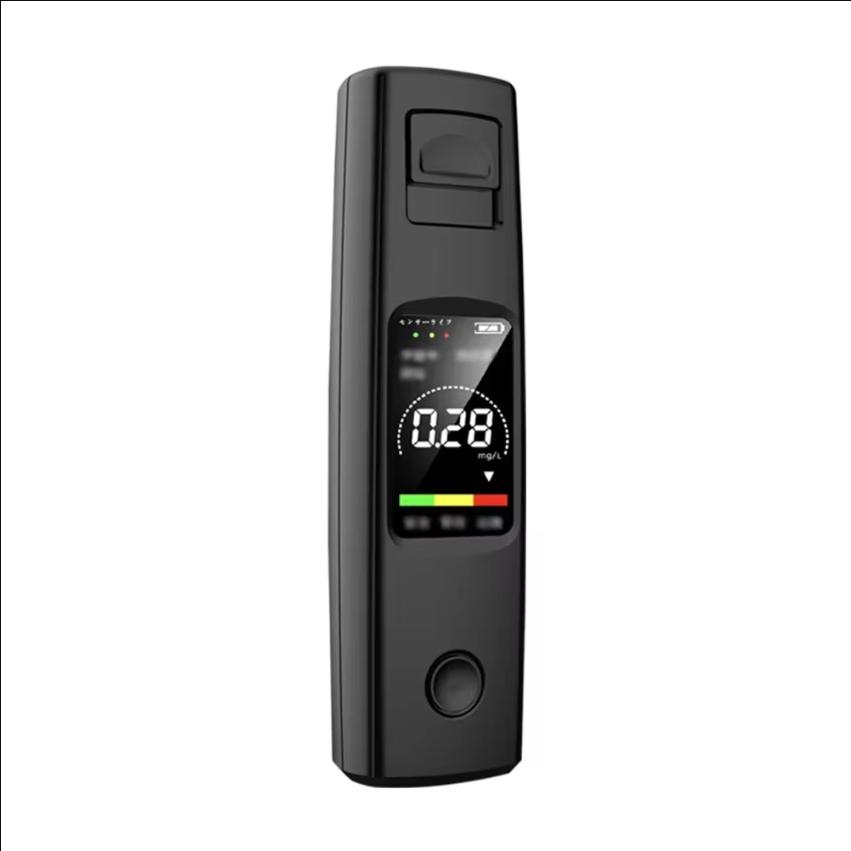 Car Alcohol Tester Professional High Sensitivity Breathalyzer Non-Contact Alcoholometer Type-C Charging Portable Breathalyzer