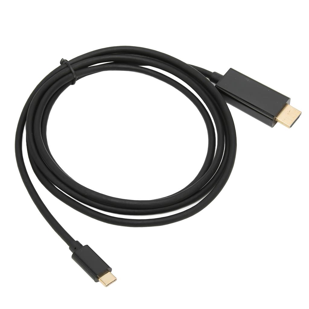 TypeC To High Definition Multimedia Interface Cable Plug and Play Video Cable Suitable for Home Office