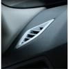 Silver ABS Car Dashboard Air Vent Outlet Panel Trim For BMW 5 Series F10 2011-17