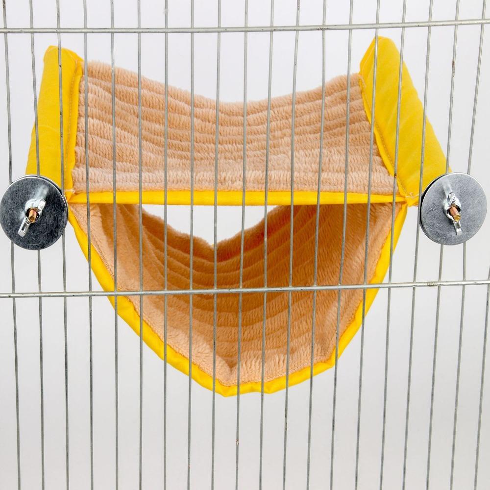 Removable Pet Bird Parrot Cages Warmer Bird Hut Tent Bed Small Animal Bed Warm Hammock  Winter