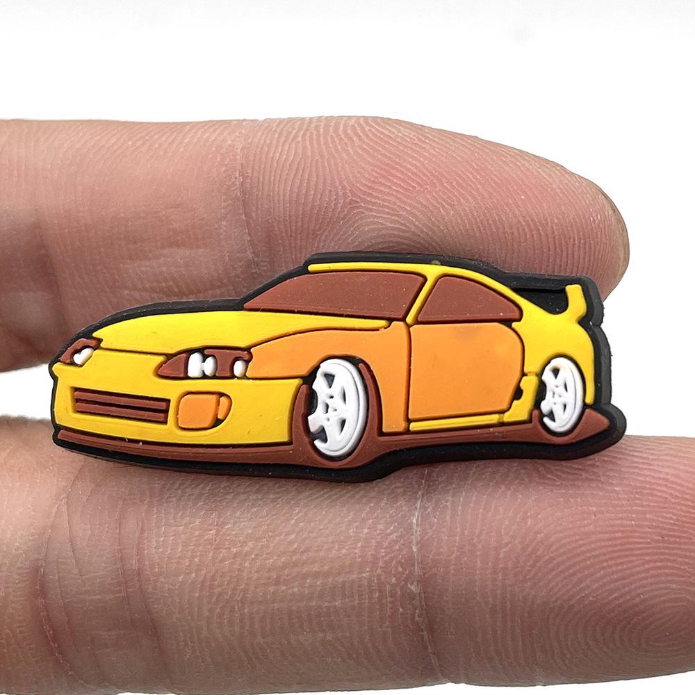 JDM9 Fun Car-Themed DIY Shoe Charms for Clogs and Garden Shoes