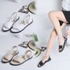 New Style of Sandals Flat Shoes Simple and Casual Women's Shoes