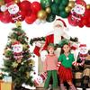 Wholesale Christmas Foil Balloons Gingerbread Man Santa Xmas Tree Aluminum Film Balloon Holiday Party Decorations Kids Toy Gifts