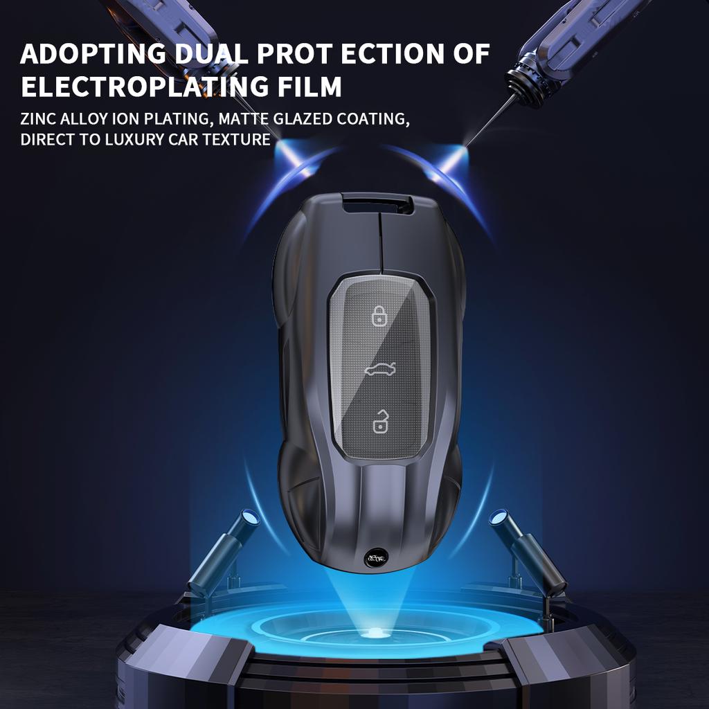 Car Key Case Cover Shell For Geely Emgrand X7 GS GX3 GT GC9 EC7 GC715 EC718 Englon SC3 Atlas Pro Keyless Accessories