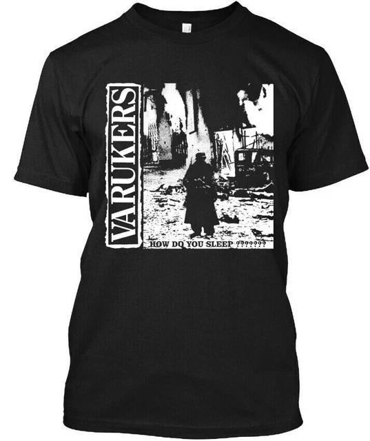 RARE! The Varukers How Do You Sleep English Classic Vintage T-Shirt 2XL