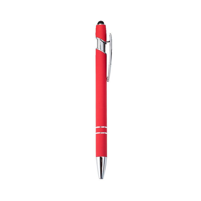 Custom Logo Colored Metal Gel Ballpoint Pen for Signing & Touchscreen Use