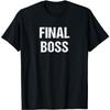 YYUUYUU Final Boss T-Shirt