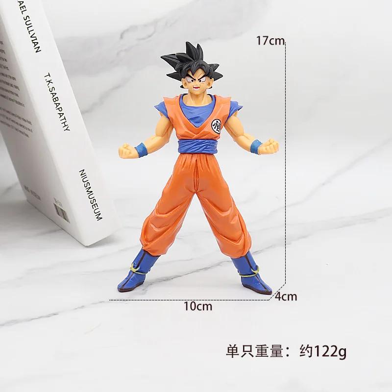 * Hot Sold Dragon Ball Son Goku Super Saiyan Anime Figure Goku Dbz Action Figure Model Gifts Collectible Figurines.