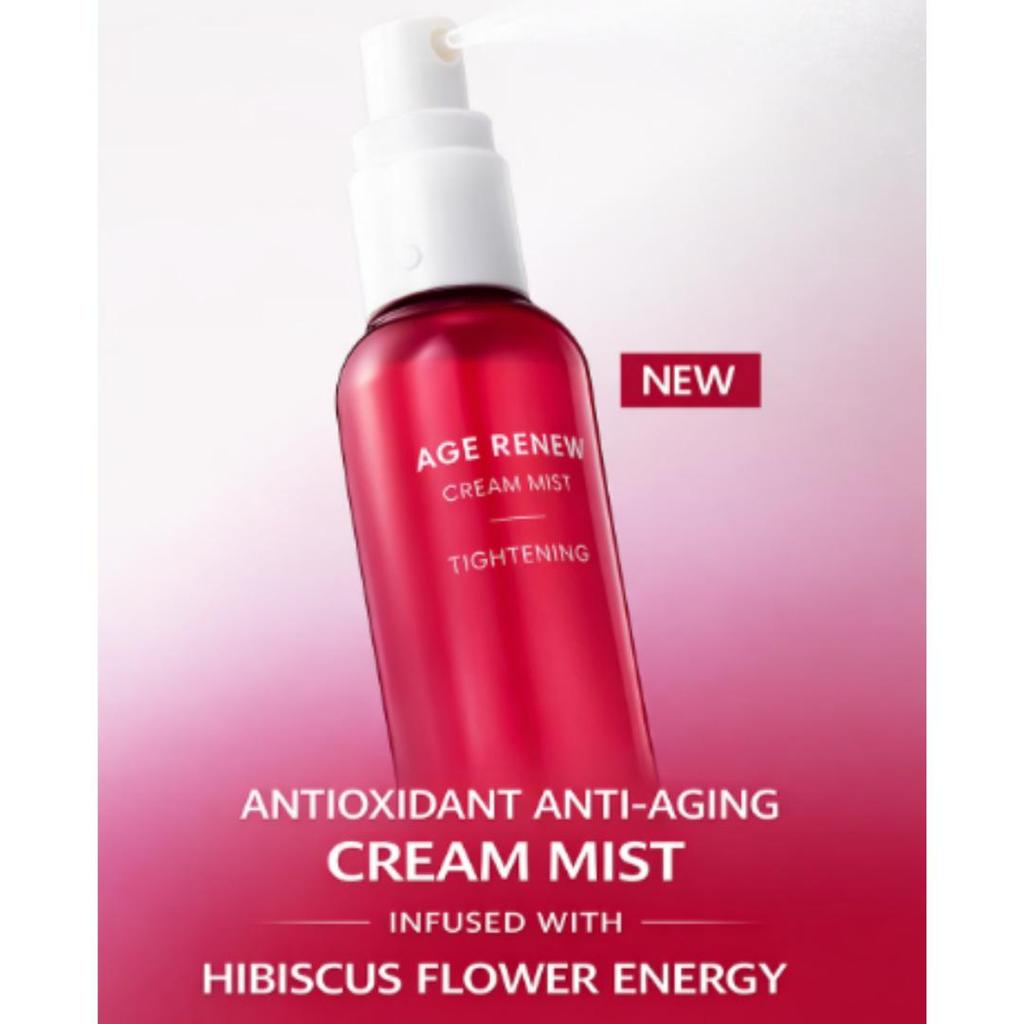 AHC [Daiso] Age Renew Tightening Collections / Cream Mist, Serum, Mask Sheet