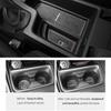 Betterhumz For BMW F30 F32 F34 F35 Car Cup Coaster Holder Anti-Slip Pad Storage Box Mat Center Console Interior Deco Accessories