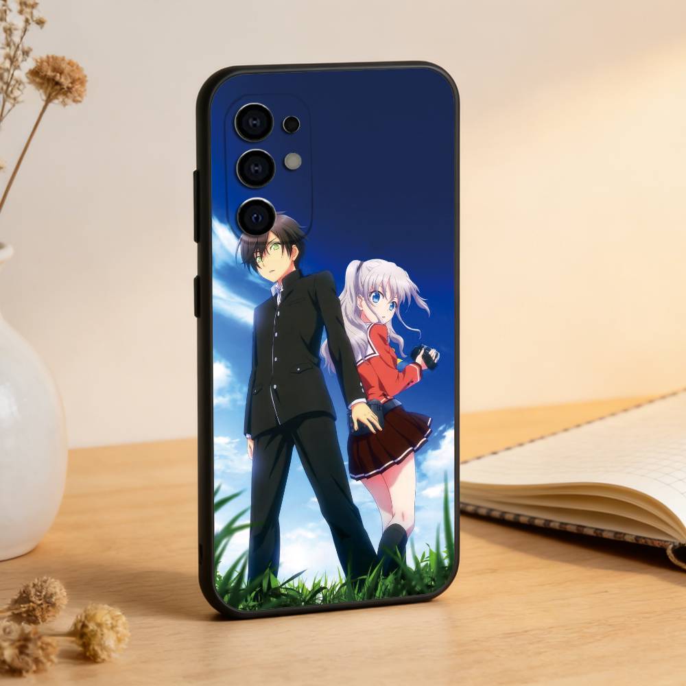 

Charlotte Nao Tomori Phone Case For Samsung S25,S24,S21,S22,S23,S30,Ultra,S20,Plus,Fe,Lite,Note,10,Black Cover Samsung S21lite