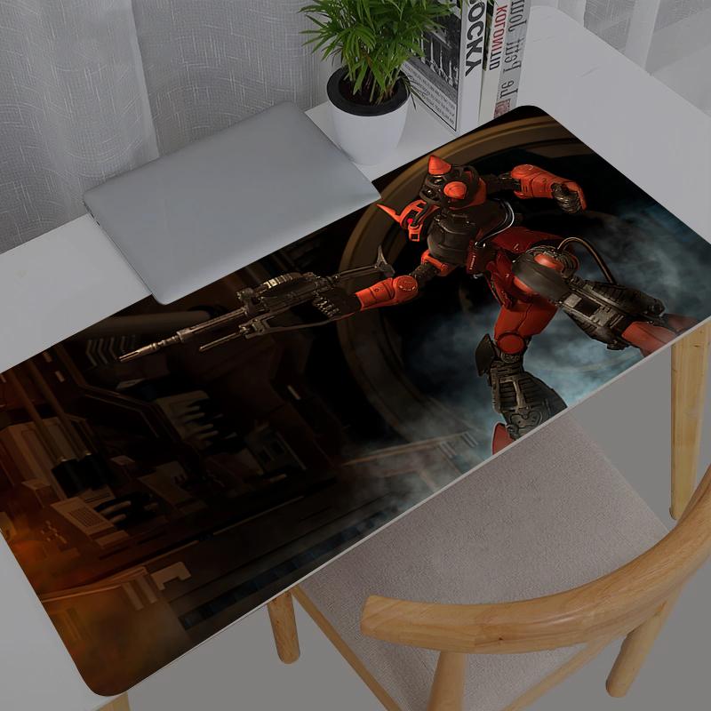 Extra Large Gaming Mouse Pad Computer Mobile Suit Gundam Gamer Laptop Keyboard Carpet Mouse Mat NonSlip Rubber Table Rug