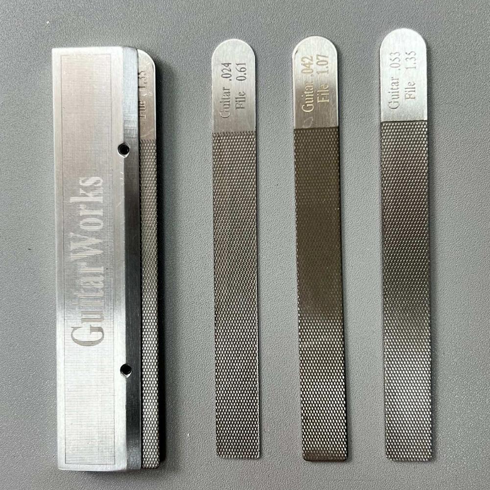 Fret Crowning Fret Crowning Guitar Nut Files Repair Tool Kit