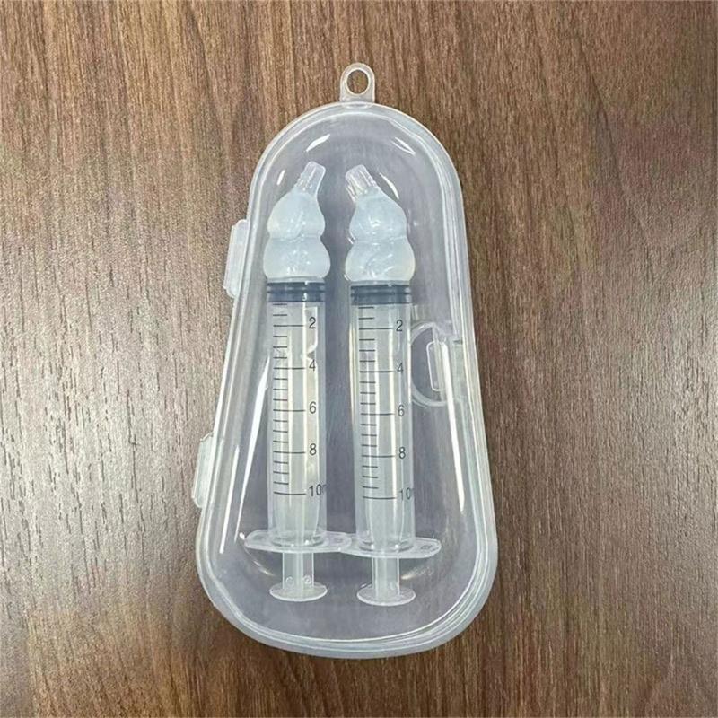 Strzykawki do czyszczenia noska niemowlęcego Wzory Silikonowy aspirator do nosa dla niemowląt do łatwej kontroli przepływu i obserwacji dla dzieci w wieku od 0 do 6 lat