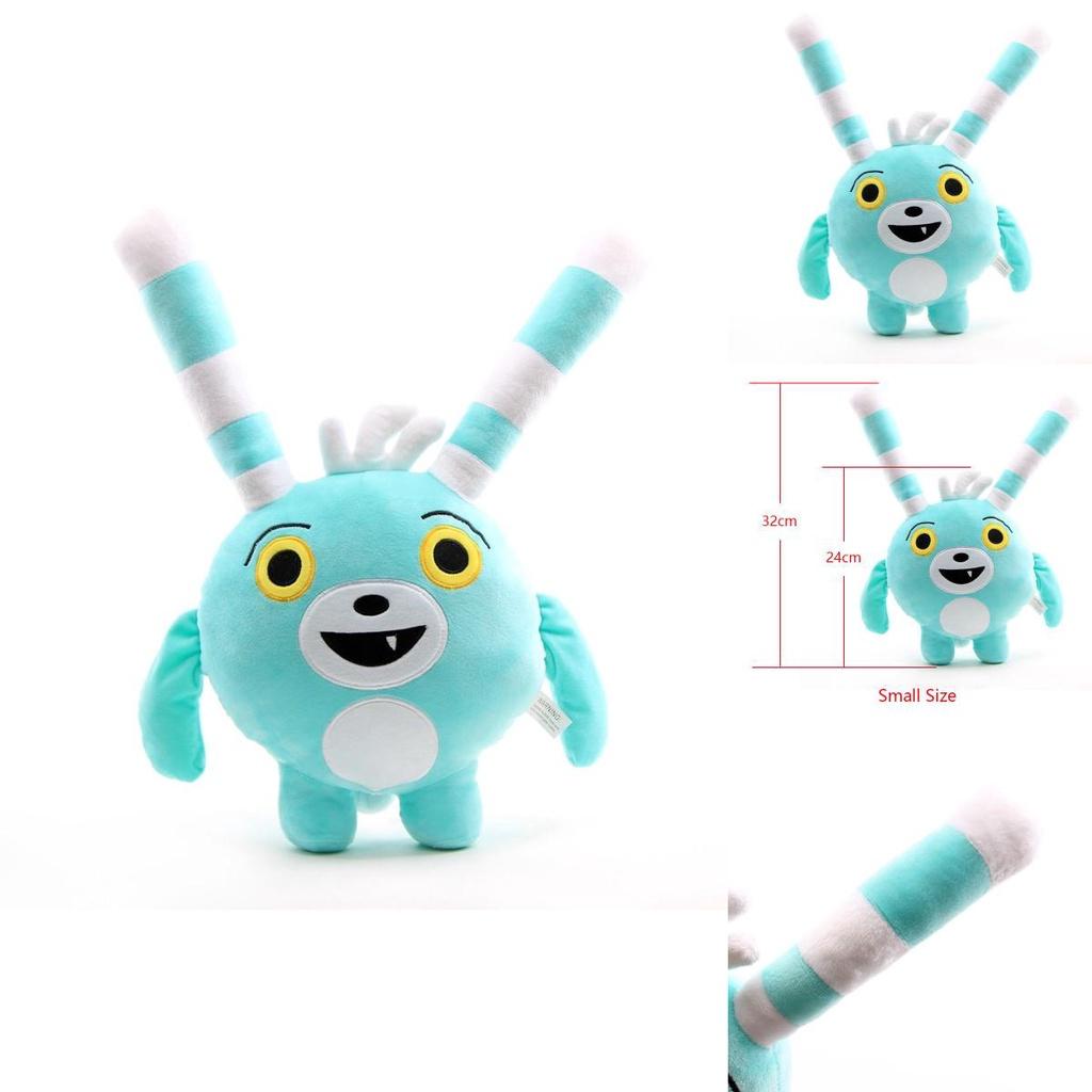 Adorable Blue Bunny Plush Doll Abby Hatcher Bozzly Stuffed Toy For Kids