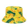 2023 Custom Sublimation Printing Double-Sided Bucket Hat All Over Printing Reversible Bucket Hats