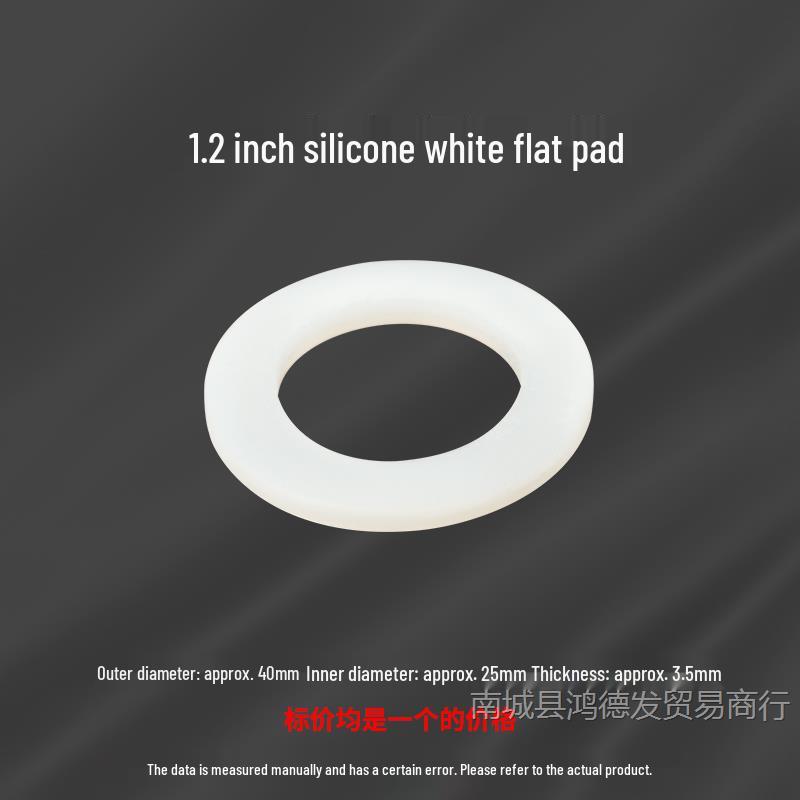 Corrugated Tube and Gas Pipe Sealing Gasket: PTFE, Silicone, Nitrile Rubber Rings, Teflon; High-Temperature Resistant.