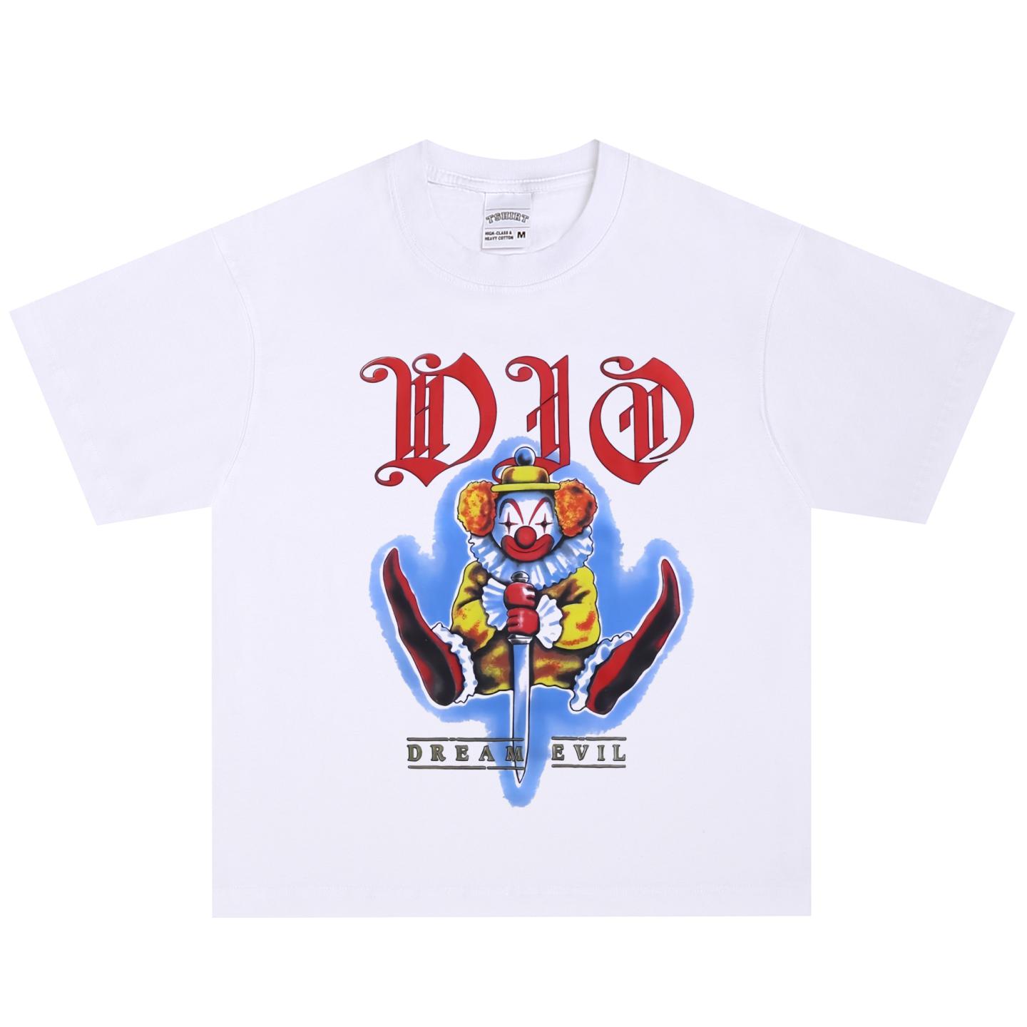 Dio T-Shirt, Soft Fabric Casual Daily Wear XXXXL