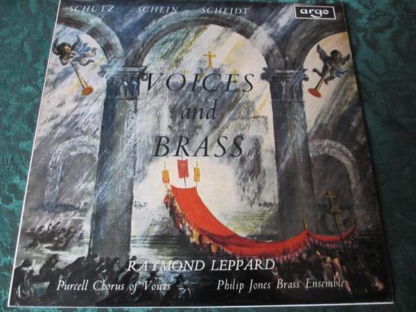

LP Record SCHUTZ SCHEIN SCHEIDT RAYMOND Voices And Brass ZRG576 ARGO UK Classical Used