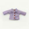 Handmade Doll Knitted Sweater Cardigans Multicolored Mini Casual Clothes Kids DIY Gift Toys for 1/11 1/12 Dolls For OB11 Dolls