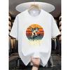 Men's Mug Design Casual Stunts Funny Irony Humor T-shirt with Irony and Irony Pattern T-shirt Crew Neck Lightweight