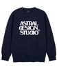 ASTRAL PROJECTION Astral Design Studio Loose Fit Sweatshirt_Navy