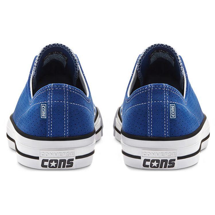 Converse Chuck Taylor All Star Pro Perforated Suede - Кроссовки унисекс Rush Blue Black — фото 4